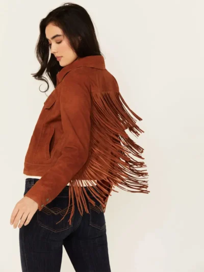 Idyllwind Women's Wynbrook Fringe Suede Jacket