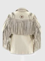 Mens Western Suede Fringe Jacket