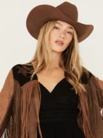 Vocal Women's Star Faux Fringe Jacket