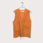 1970s Fringe Suede Vest