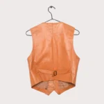 Caramel Leather Vest