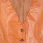 Caramel Leather Vest