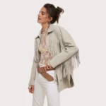 Fringe Suede Leather Jacket