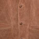 Quilted Suede Vest