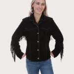 Scully Women's Suede Fringe Leather Jacket